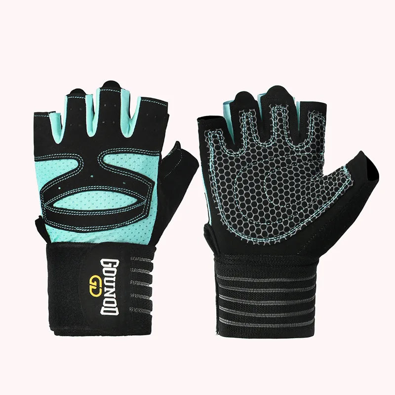 GOUNOD Weightlifting Gloves With Breathable Anti Slip Grip