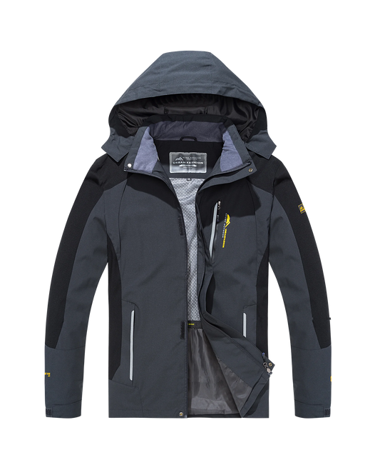 Men's Waterproof Hiking Jacket Windproof Outdoor Coat