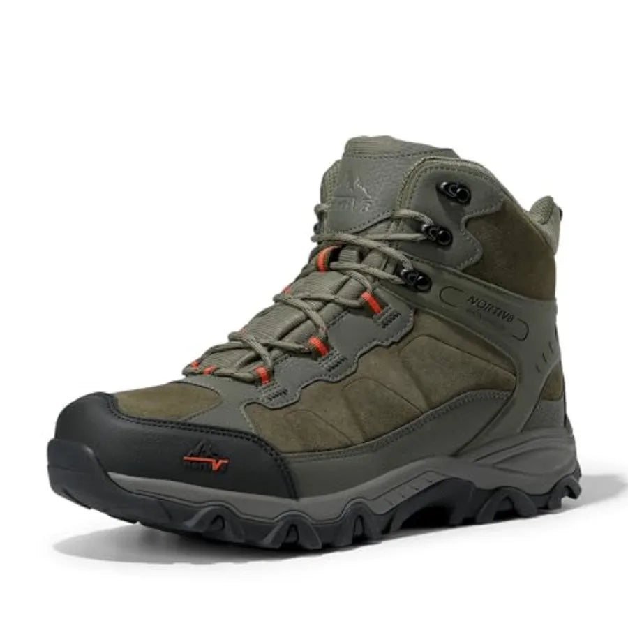 NORTIV 8 Waterproof Hiking Boots For Outdoor Trekking And Mountaineering