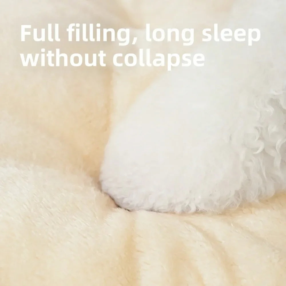 Plush Thickened Chew Resistant Dog Bed Nest For All Dogs