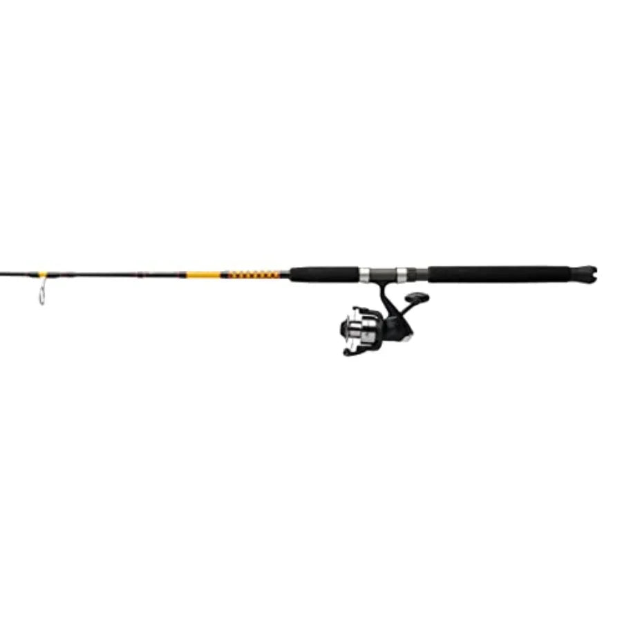 Complete Spinning Rod And Reel Combo For Ocean Boat Fishing