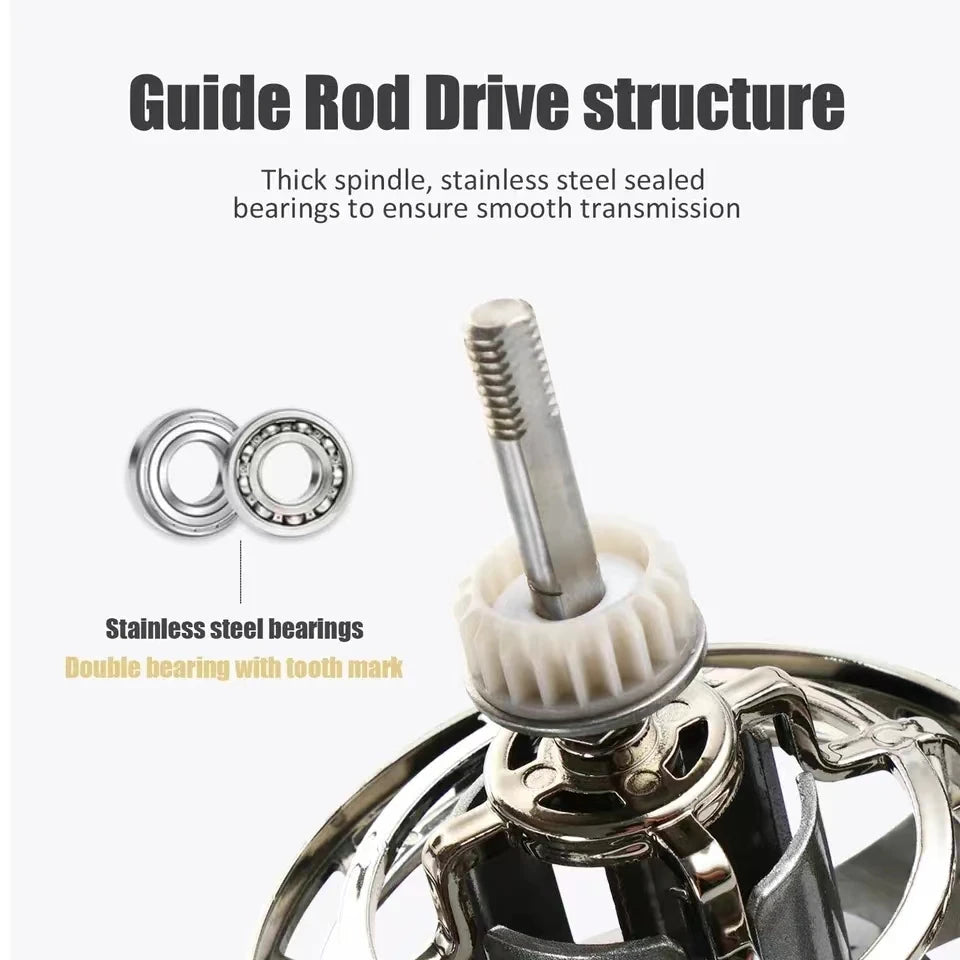 Stainless Steel Bearing Spinning Fishing Reel With 25Kg Drag Saltwater
