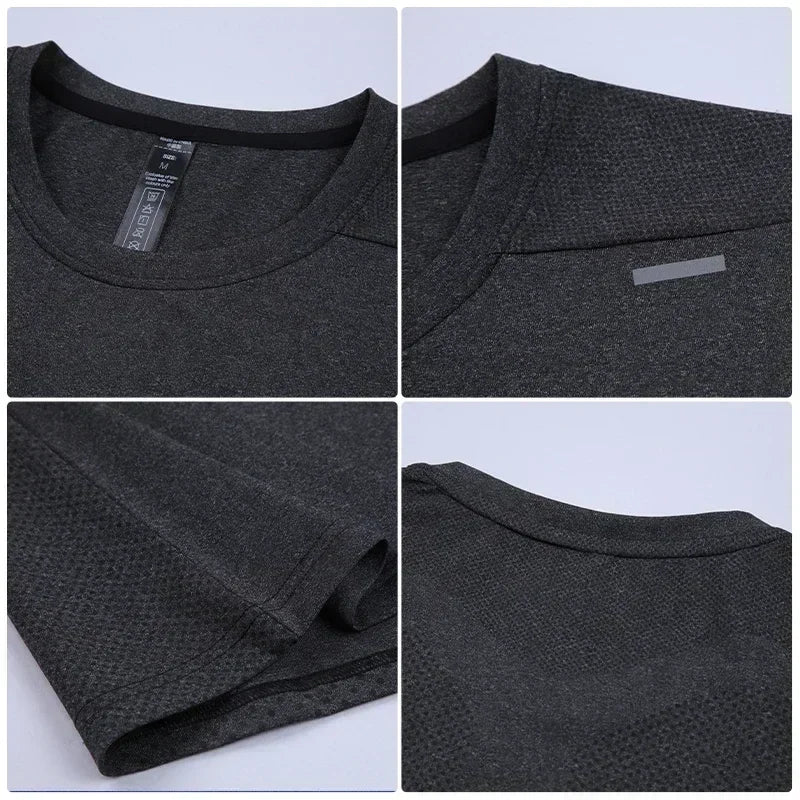 Breathable Summer Mens Cycling Quick Dry Short Sleeve Top