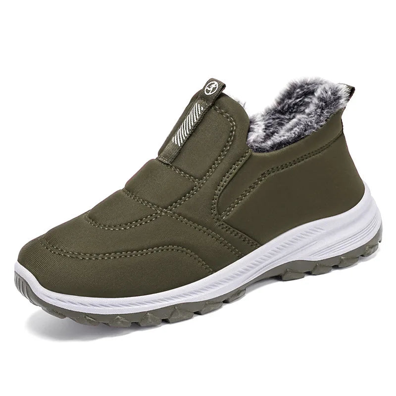 NQYW Winter Women Ankle Snow Boots Warm Fur