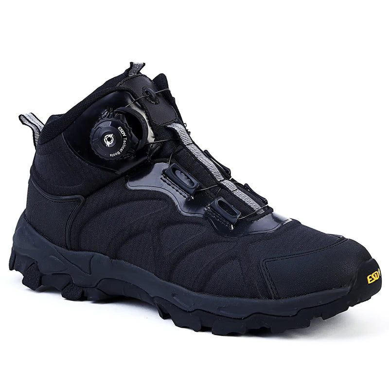 KOLINLOVCN Mens Outdoor Hiking Boots Waterproof Breathable