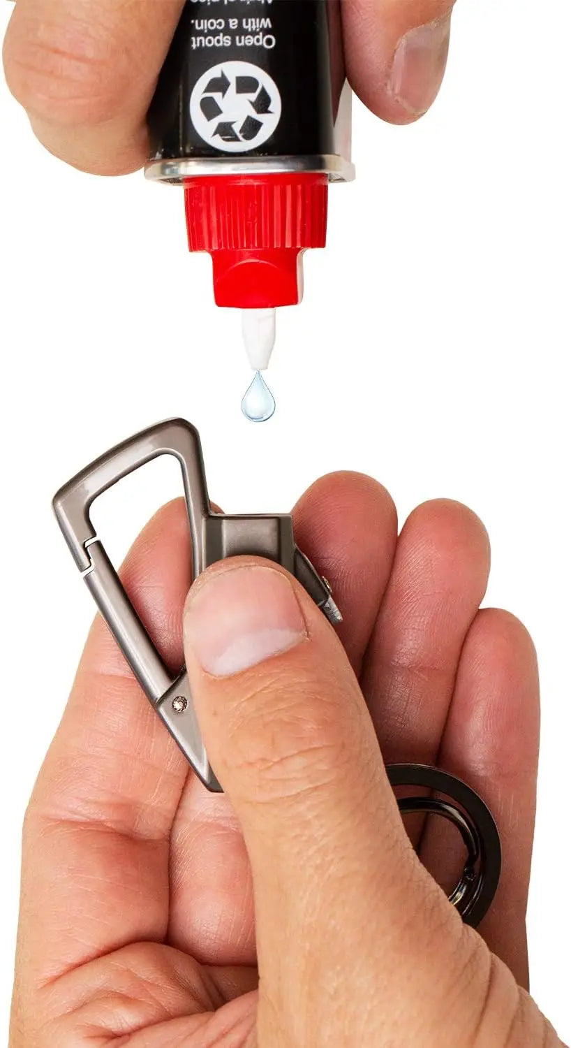 Reusable Fire Starter And Bottle Opener Keychain For Camping And Emergencies