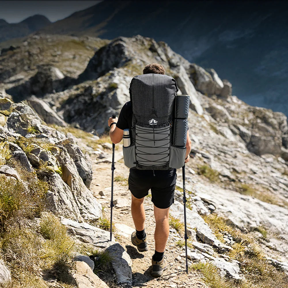 Night Cat Collapsible Lightweight Aluminum Trekking Pole