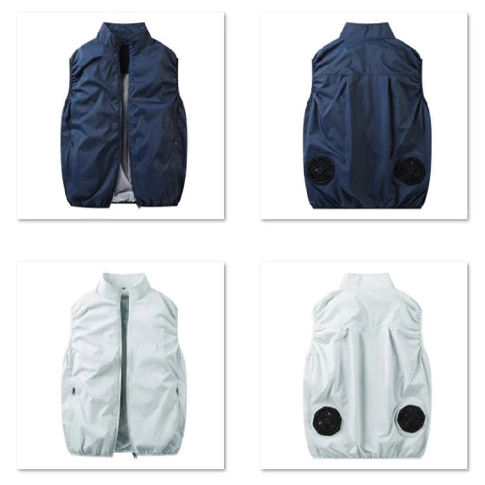 NONECN Wearable Cooling Vest With Fan For High Temperature Work