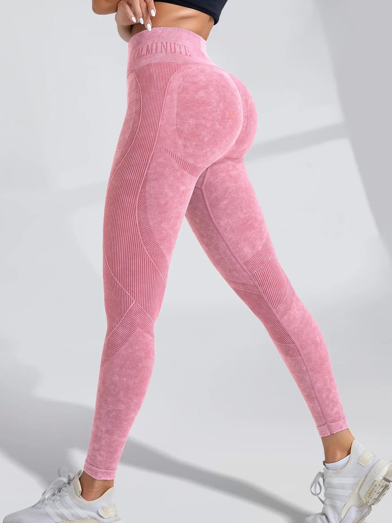 Women's Seamless Yoga Pants High Waist for Hip Lift Workout
