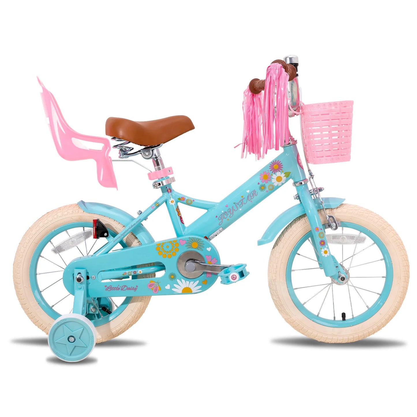 JOYSTAR Little Daisy Bike For Ages 2-7 With Doll Seat