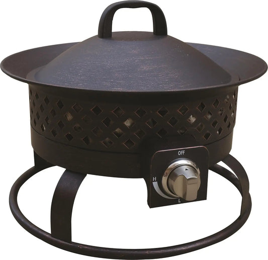 Manufacturing 67836 54,000 BTU Aurora Camping, Backyard, Tailgating, Hunting and Patio. Locking Lid & Carry Handle, Customized