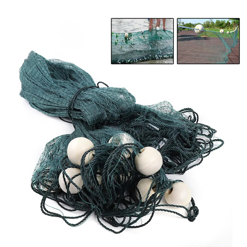 Bymaocar Monofilament Gill Net For Fishing With Float