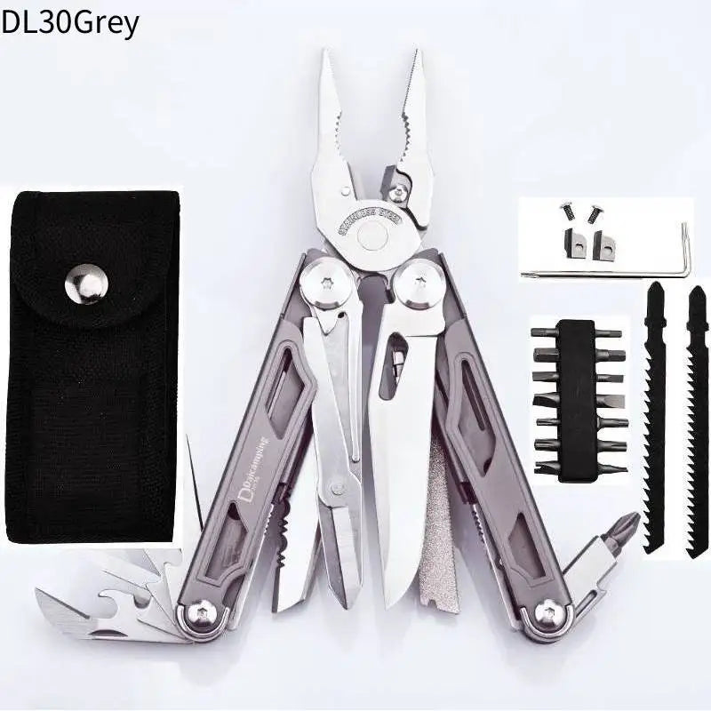 Daicamping DIY Multi Tool Folding Knife Clamp Pliers Multitool
