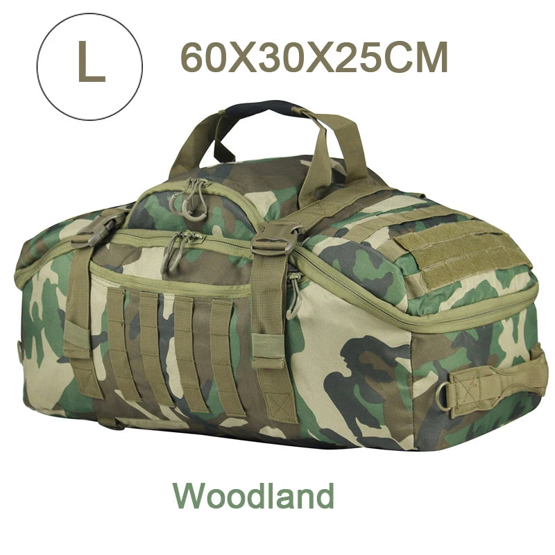 LQARMY Molle Tactical Backpack for Hiking and Camping