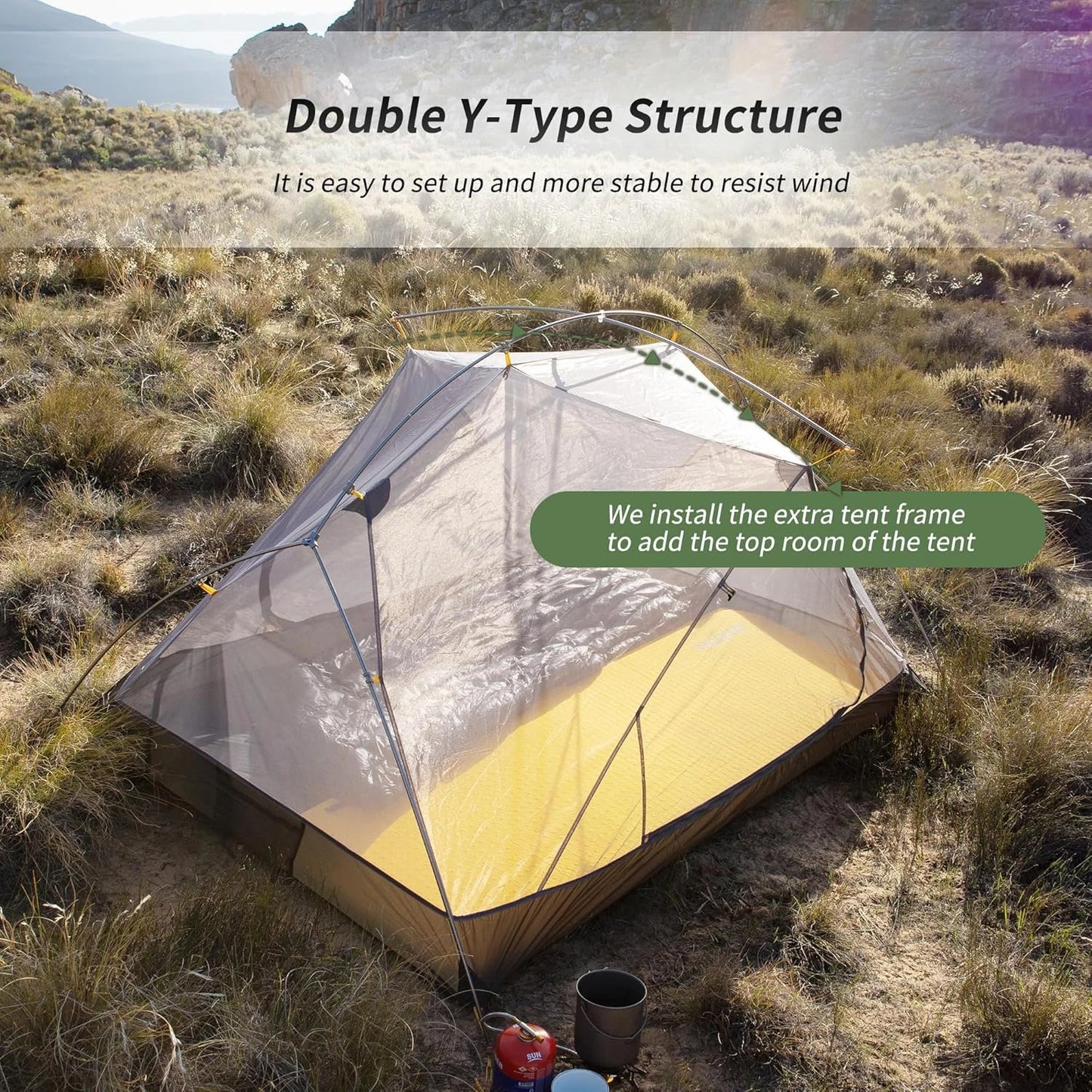 Naturehike Mongar 2 Person Ultralight Waterproof Tent