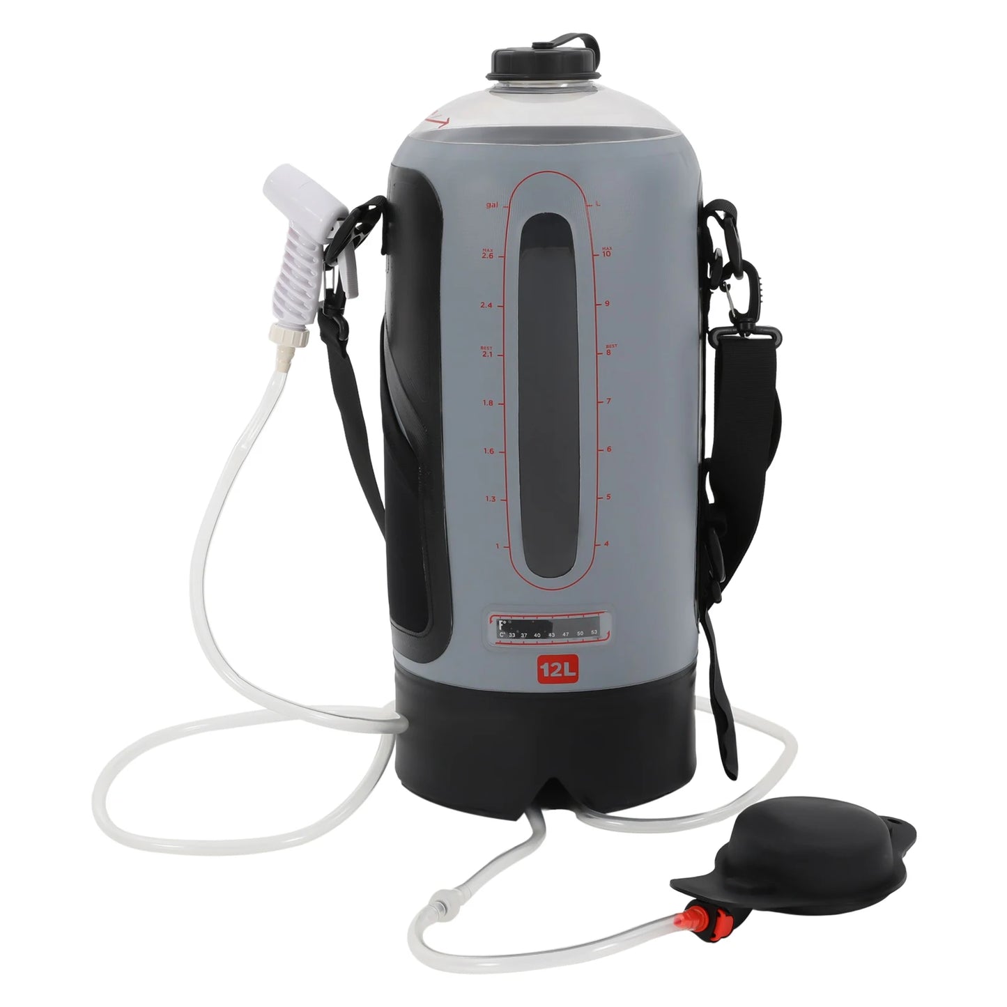 Bymaocar Portable Camp Shower With Air Pump For Outdoor Showering