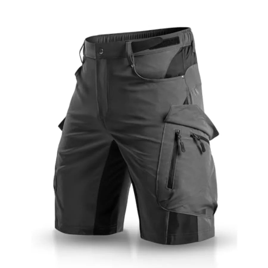 Men's Outdoor Quick Dry Stretch Shorts for Hiking and Travel