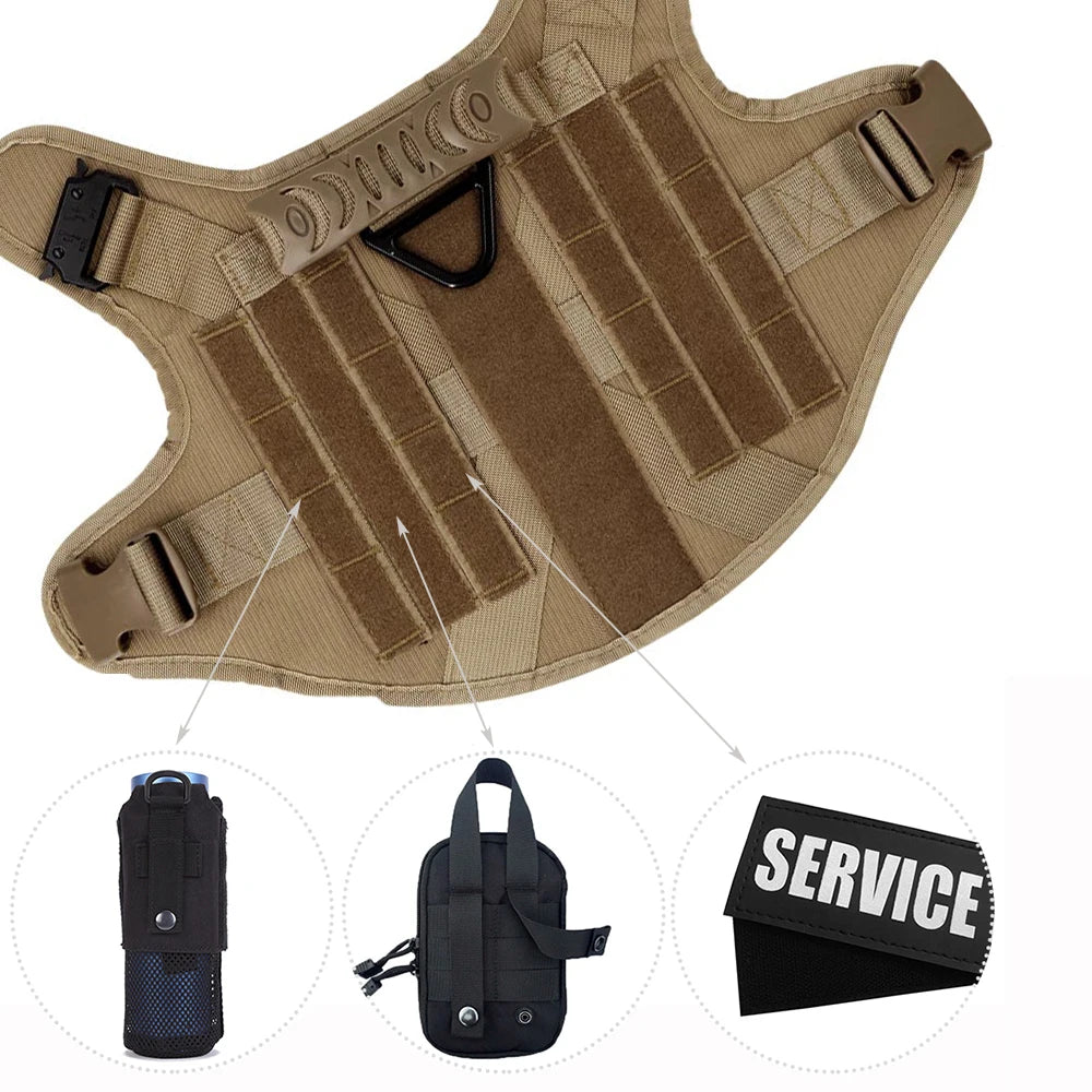 PETRAVEL Nylon Dog Harness And Leash Set For Training Gear