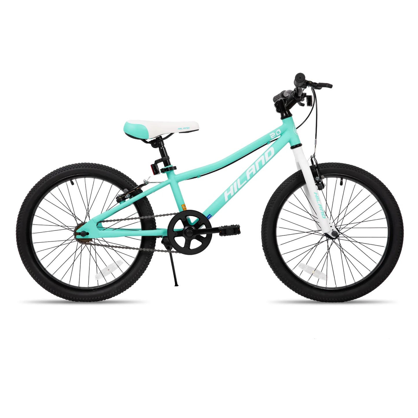 Hiland Kids Mountain Bike Dual Handbrakes Kickstand