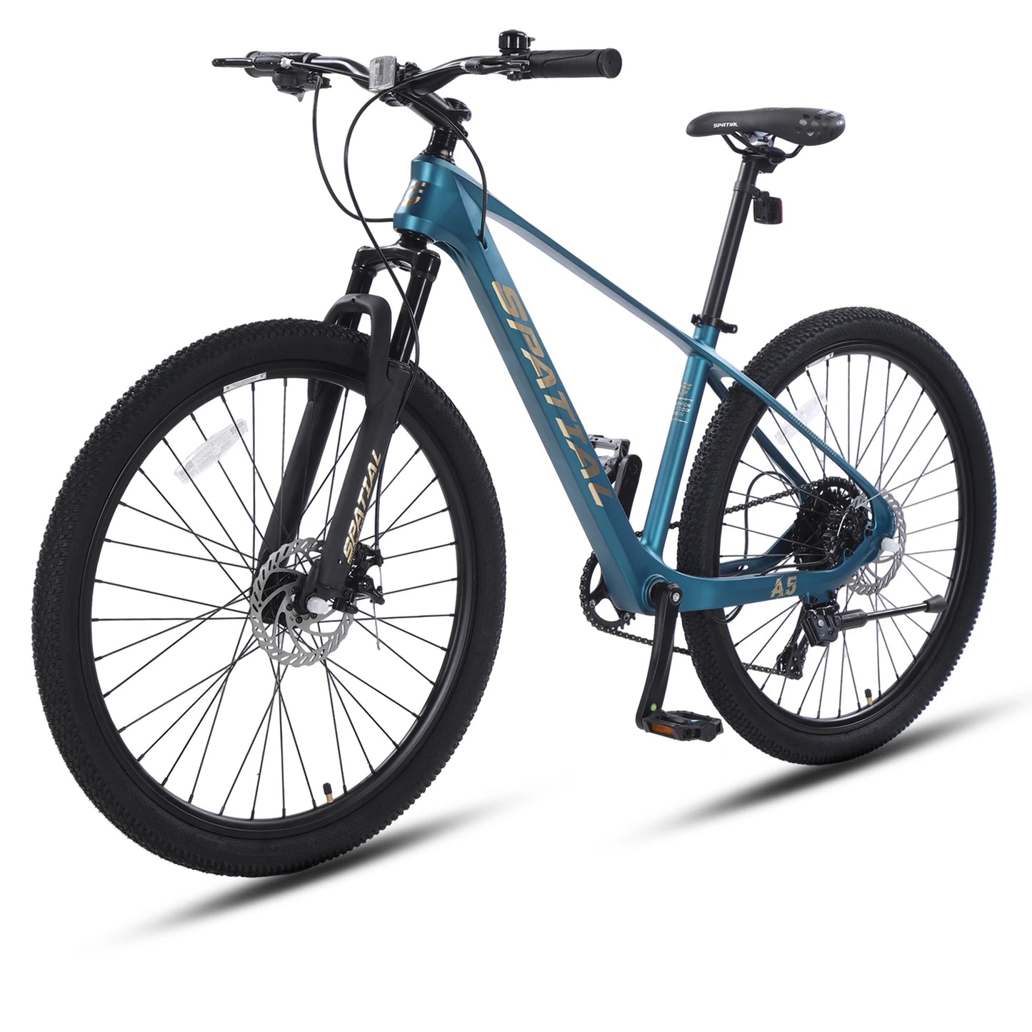Spatial Mountain Bike Magnesium Alloy Frame 8-Speed Dual Disc Brakes