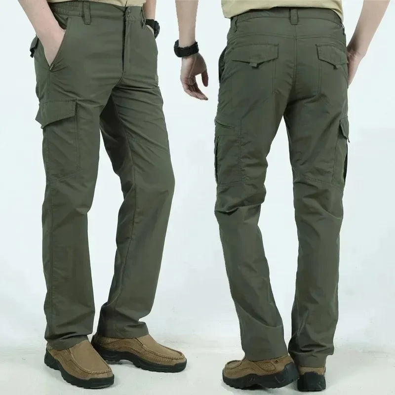 Outdoor Military Cargo Pants For Men Waterproof Camouflage Special Police