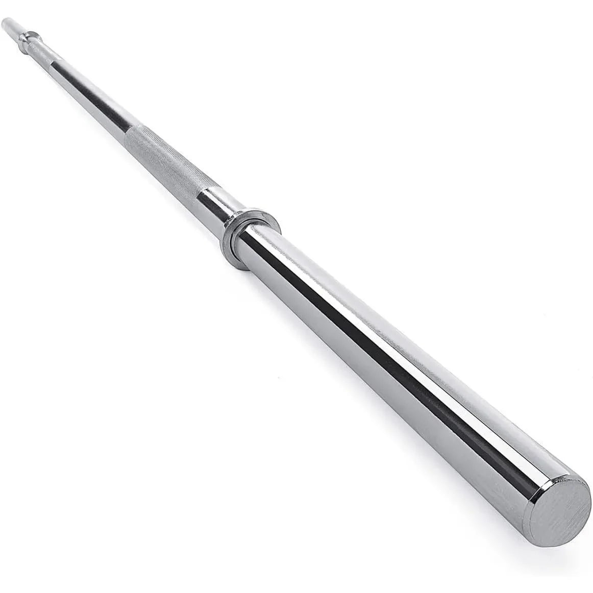 FITVIDS Standard Barbell, Durable Steel, 300 Lb Capacity