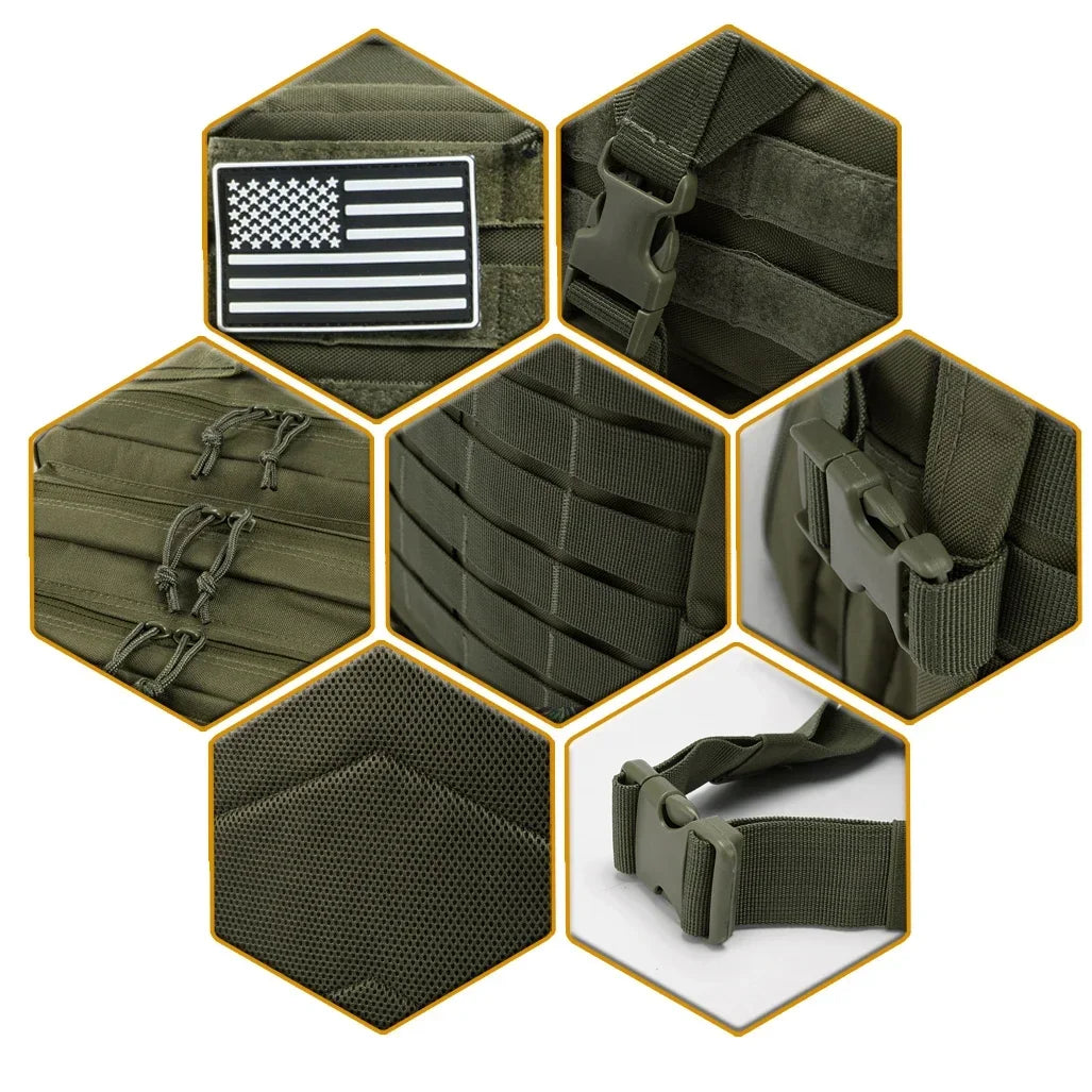 ReFire Gear Tactical Backpack for Outdoor Hiking and Camping Gear