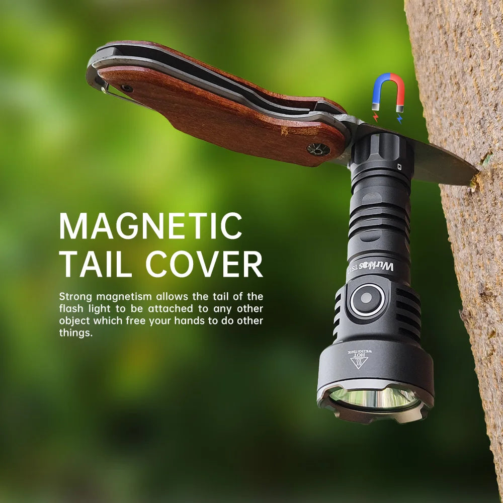Wurkkos TS12 Mini Rechargeable EDC Flashlight 1050LM IP68