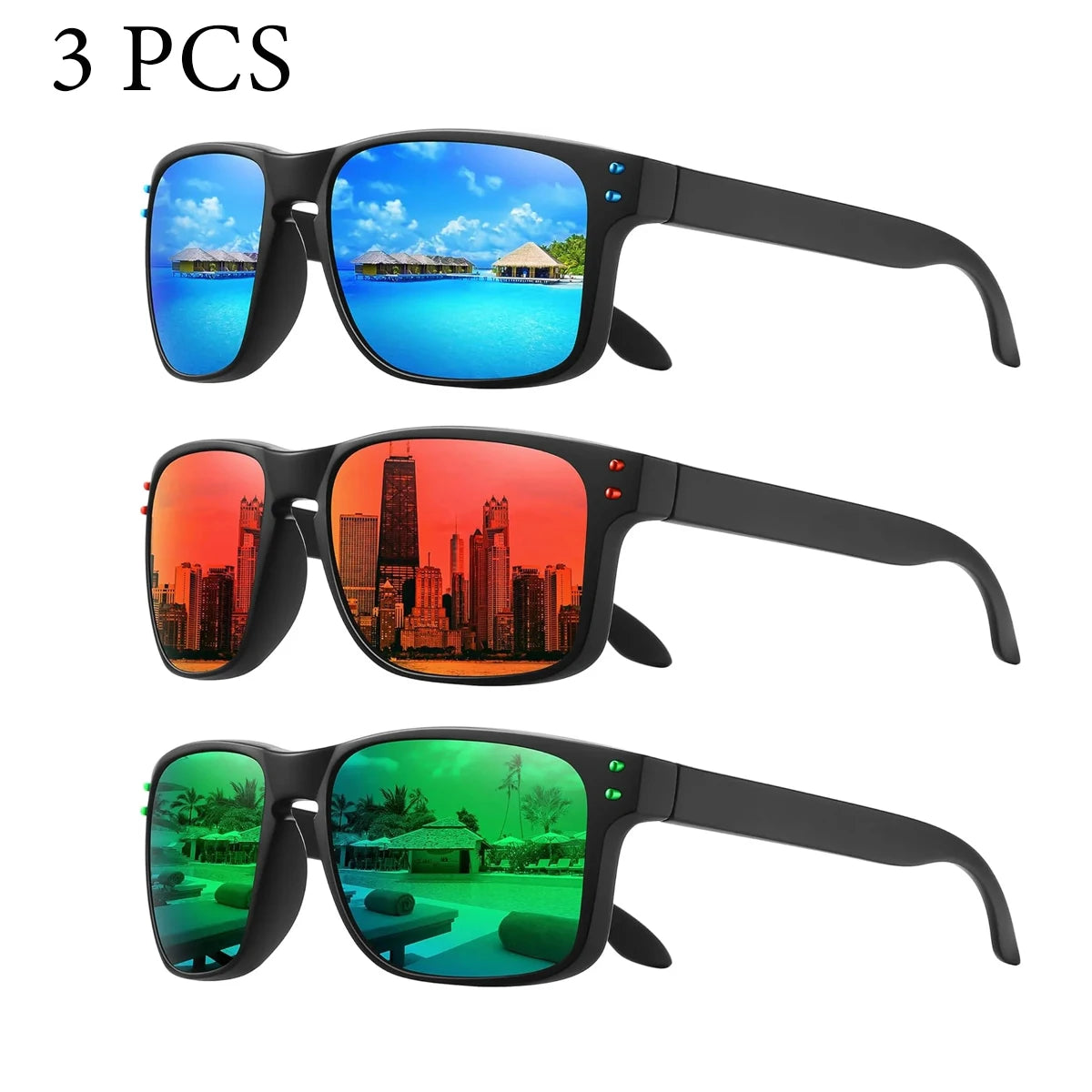Krokodil Polarized Sunglasses UV400 For Men And Women
