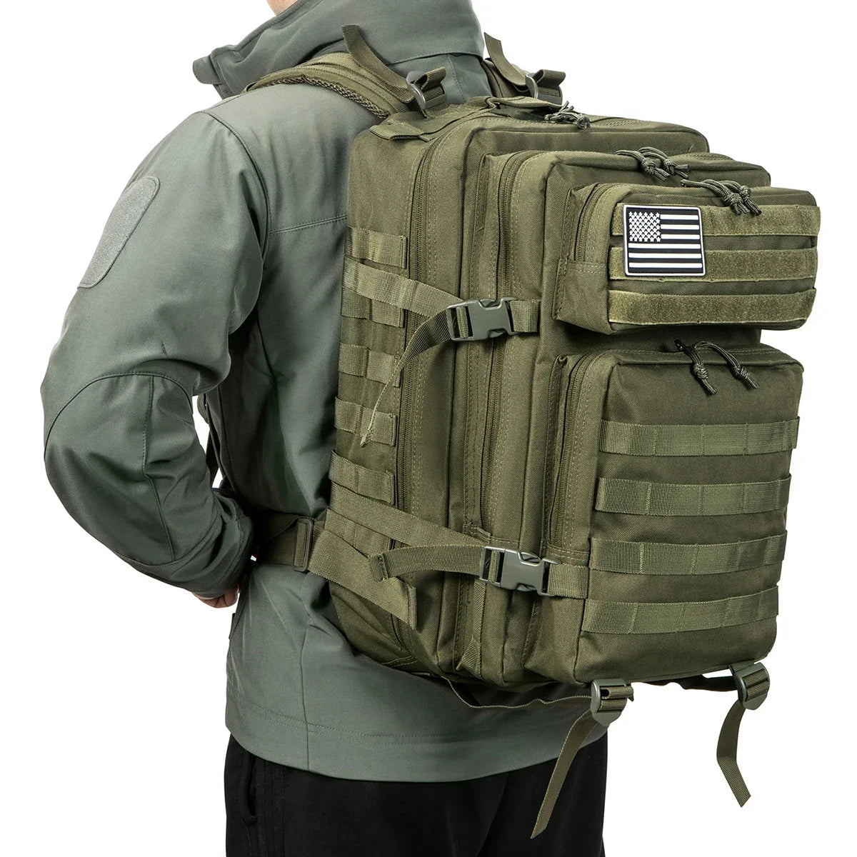 ReFire Gear Tactical Backpack for Outdoor Hiking and Camping Gear