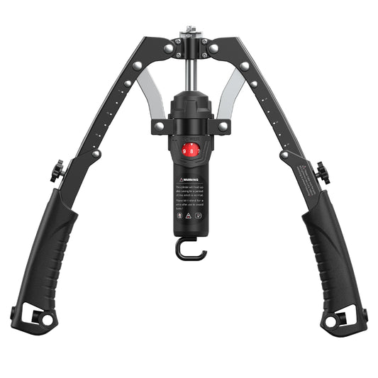 Full Body Power Trainer With Hydraulic Resistance And Ab Wheel