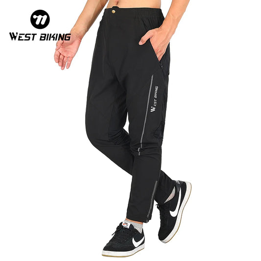 West Biking Men's Quick Dry Reflective Jogger Pants