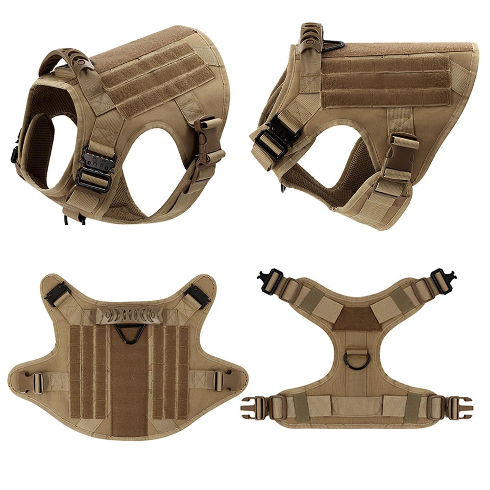 PETRAVEL Nylon Dog Harness And Leash Set For Training Gear