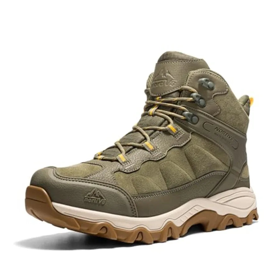 NORTIV 8 Waterproof Hiking Boots For Outdoor Trekking And Mountaineering