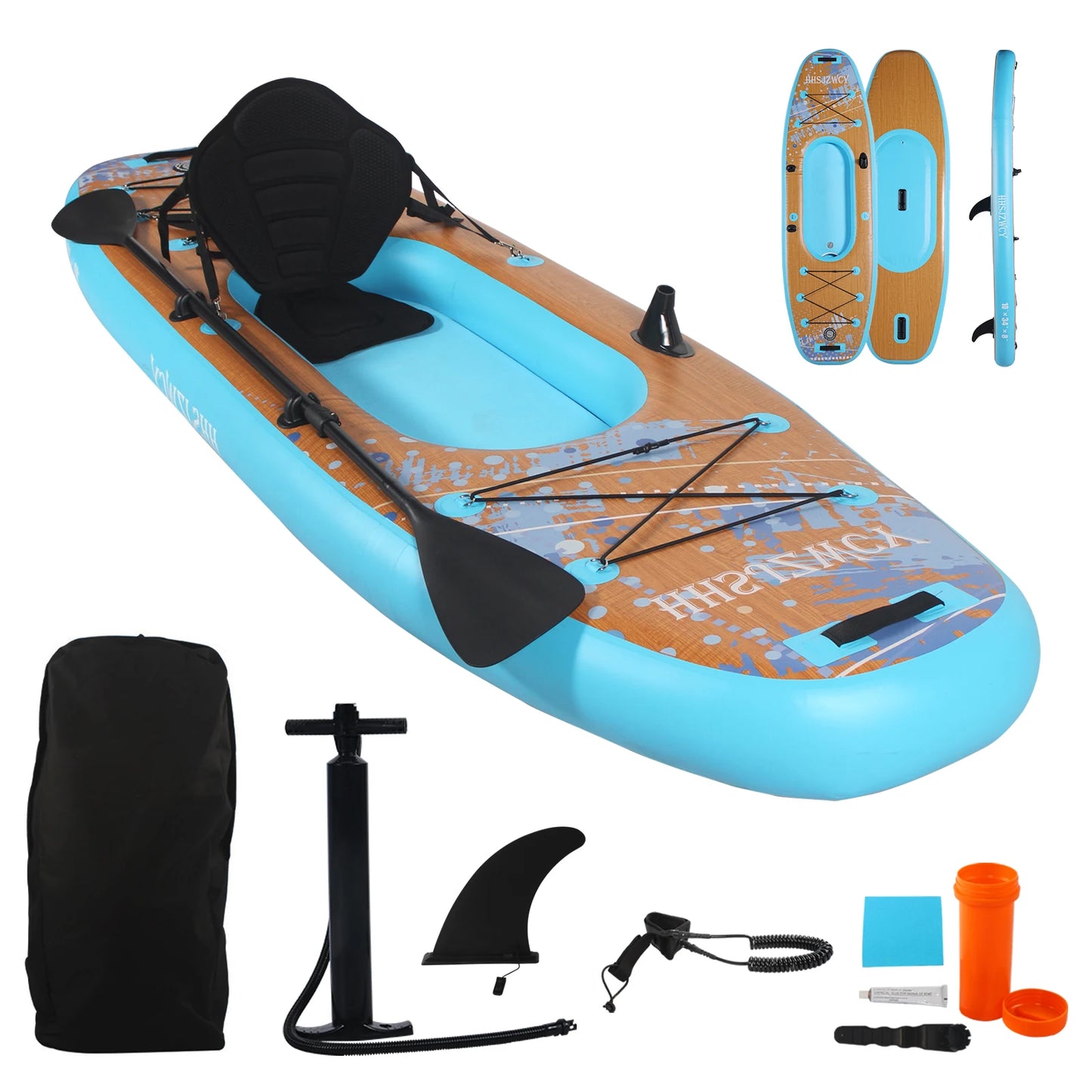 HHSJZWCY Inflatable Stand Up Paddle Board With Seat Kayak