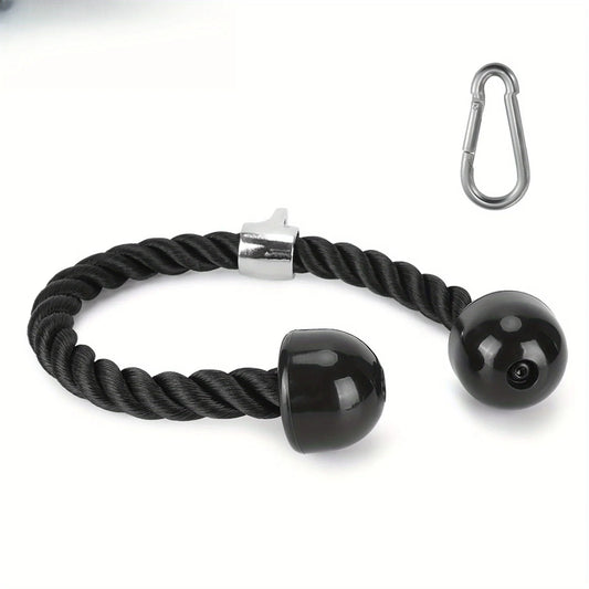 D Handle Cable Attachment For Pull Down Exercises Nylon Rope