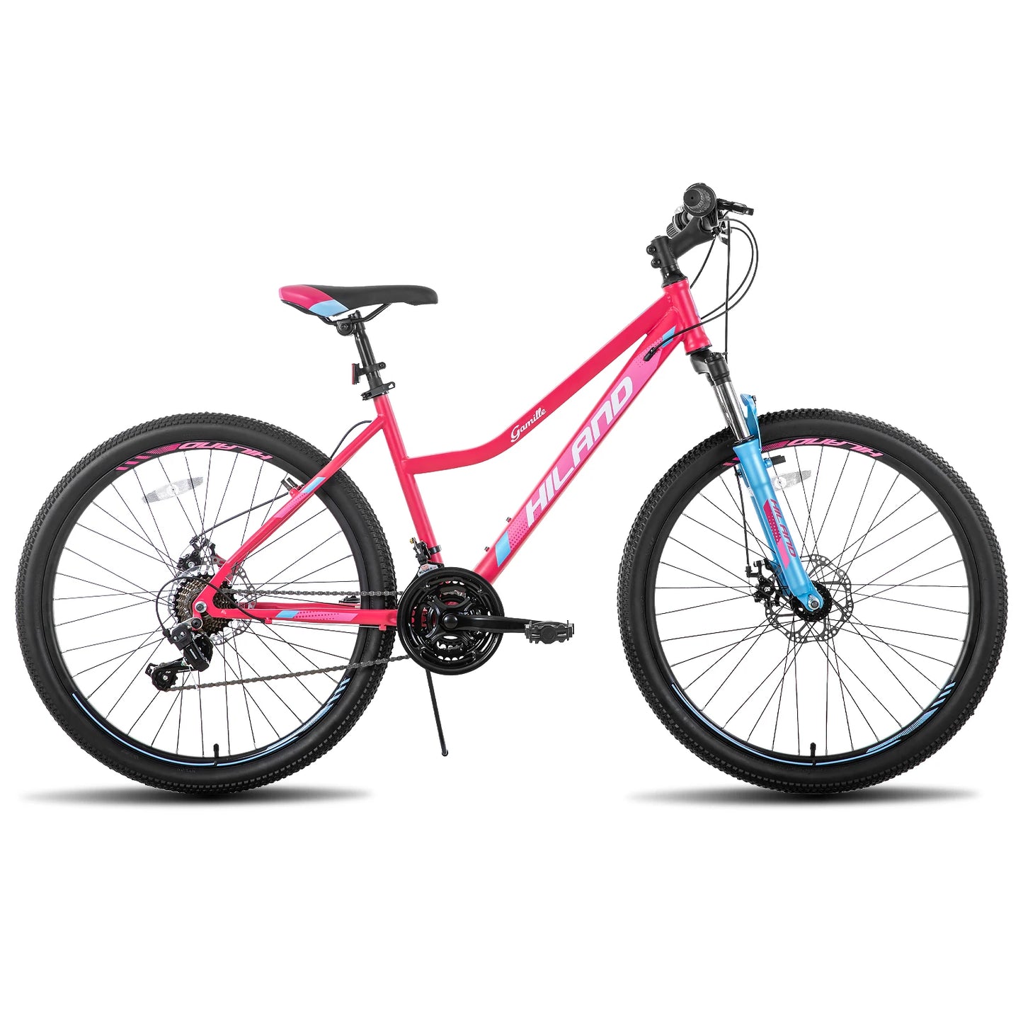 Hiland Womens Mountain Bike With Step-Through Frame Shimano 21 Speeds