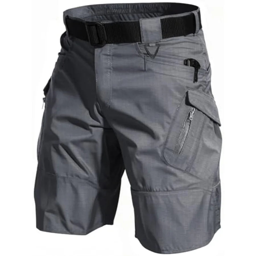 Mens Hiking Shorts Waterproof Tactical Cargo Quick Dry With Pockets