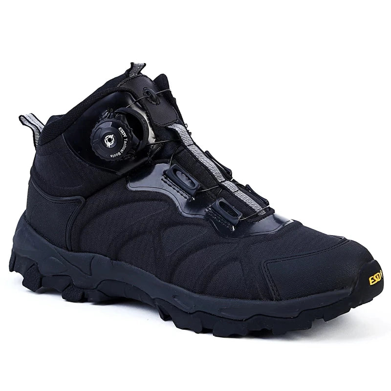KOLINLOVCN Mens Outdoor Hiking Boots Waterproof Breathable