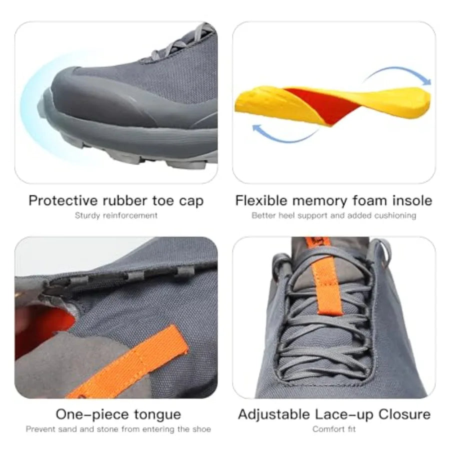 All-Terrain Waterproof Hiking Shoes For Men Breathable And Lightweight