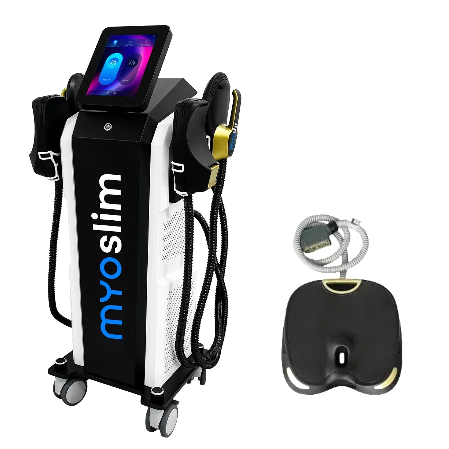 MYOSLIM HI-EMT EMS System For Body Sculpting With 4 Handles