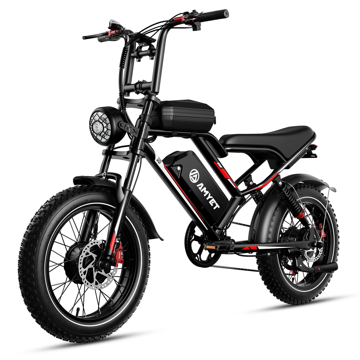 AMYET S8 2000W Dual Motor Electric Bike For Adults 48V 25Ah Battery