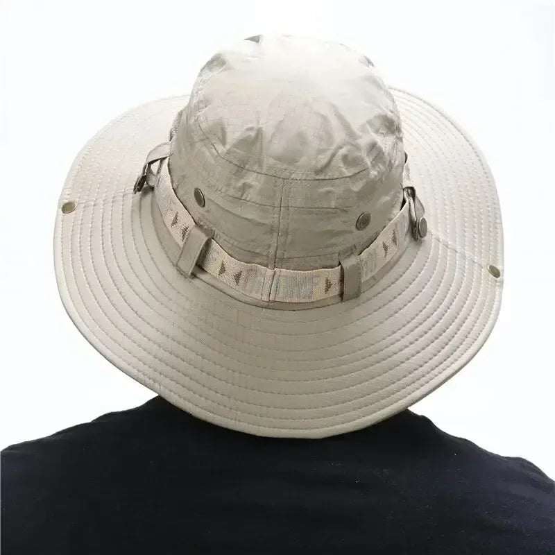 Unisex UV Protection Outdoor Bucket Hat With Wide Brim