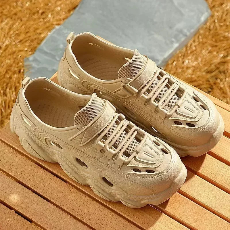 Yahwow Outdoor Non-Slip Slippers For Men And Women EVA